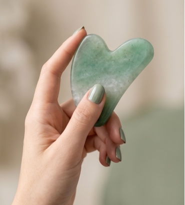 Authentic Aventurine Gua Sha Facial Massage Tool