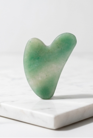 Authentic Aventurine Gua Sha Facial Massage Tool